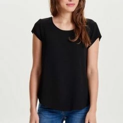 ONLY ONLVIC SS SOLID TOP NOOS WVN Dames T-Shirt - Maat 34 22 ONLY ONLVIC SS SOLID TOP NOOS WVN Dames T-Shirt - Maat 34 -Dameskleding Verkoop 550x825 392