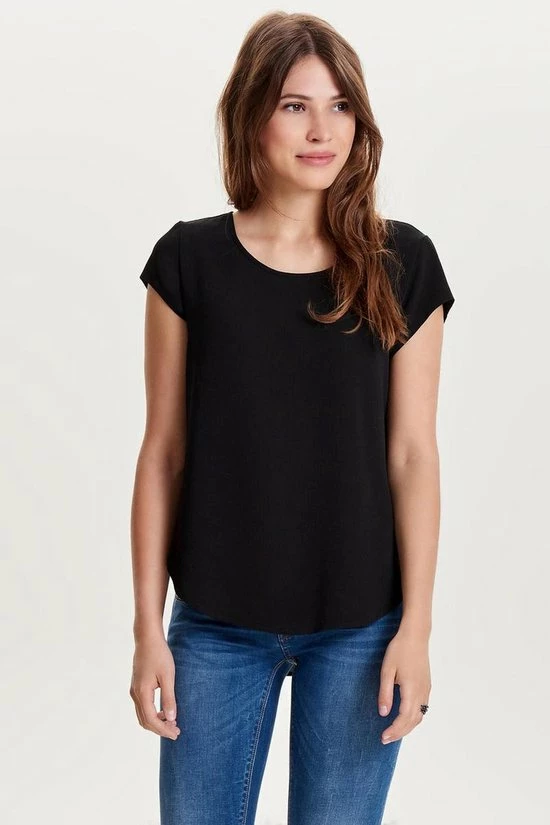 ONLY ONLVIC SS SOLID TOP NOOS WVN Dames T-Shirt - Maat 34 11 ONLY ONLVIC SS SOLID TOP NOOS WVN Dames T-Shirt - Maat 34 - Afbeelding 11