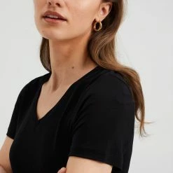 WE Fashion Dames T-shirt Van Lyocell - Maat XL 48 WE Fashion Dames T-shirt Van Lyocell - Maat XL -Dameskleding Verkoop 550x825 398