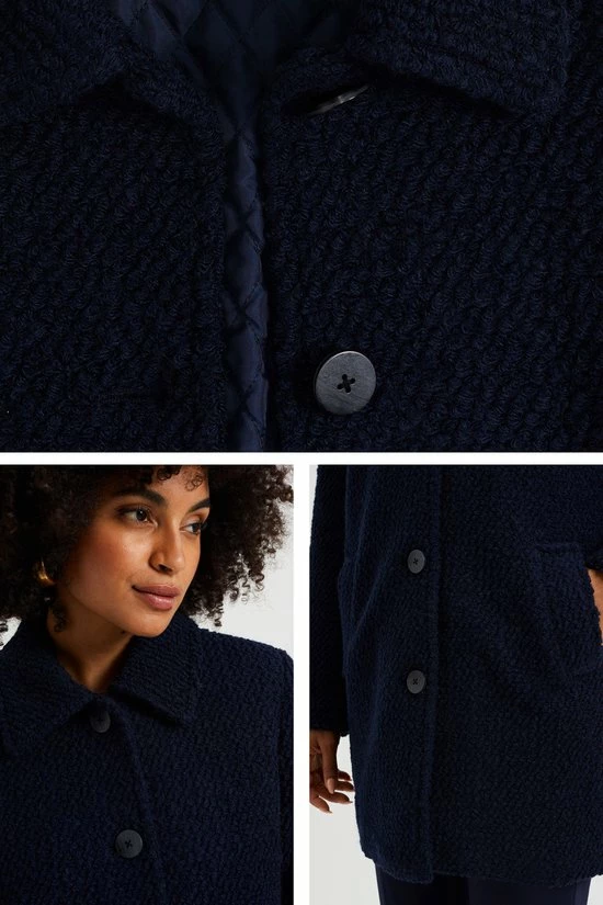 WE Fashion Dames Jas Met Structuur 5 WE Fashion Dames Jas Met Structuur - Afbeelding 5