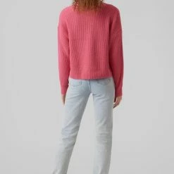 VERO MODA VMSADIE LS O-NECK ROUNDED HEM BLOUSE BF Dames Trui - Maat L -Dameskleding Verkoop 550x825 412