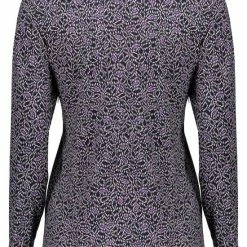 Geisha Blouse Top Abstracte Floral Print 22823 20 000999 Black Lilac Combi Dames Maat - XL -Dameskleding Verkoop 550x825 429