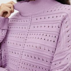 Object Trui Objemma L/s Knit Pullover 119 23038238 Orchid Bloom Dames Maat - M -Dameskleding Verkoop 550x825 437