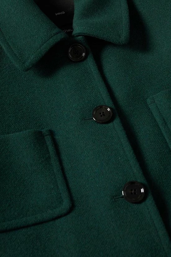 Mango Jas Wollen Jas Met Knopen 37905556 43 Dames Maat - XL 7 Mango Jas Wollen Jas Met Knopen 37905556 43 Dames Maat - XL - Afbeelding 7