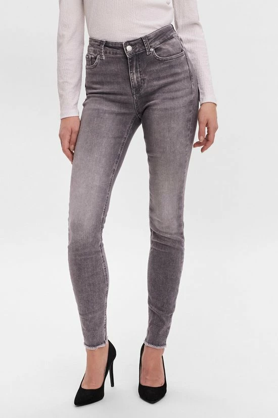VERO MODA VMPEACH MR SKINNY ANK CUT RI2100 NOOS Dames Jeans - Maat S X L30 6 VERO MODA VMPEACH MR SKINNY ANK CUT RI2100 NOOS Dames Jeans - Maat S X L30 - Afbeelding 6