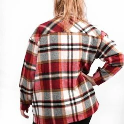 Merkloos Lumber Jacket | Jas Dames | Houthakkers Jas | Ruitjes | Stoer | Oversized | Kleur Rood | Maat S 5 Merkloos Lumber Jacket | Jas Dames | Houthakkers Jas | Ruitjes | Stoer | Oversized | Kleur Rood | Maat S -Dameskleding Verkoop 550x825 485