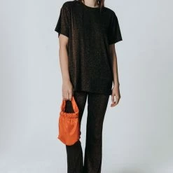 Colourful Rebel Jolie Broek Brons Dames - Polyester - S