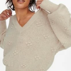 JDY JDYSIGRID LIFE L/S V-NECK DOT PULL. KNT Dames Trui - Maat L 13 JDY JDYSIGRID LIFE L/S V-NECK DOT PULL. KNT Dames Trui - Maat L -Dameskleding Verkoop 550x825 509