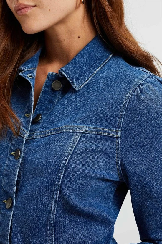 WE Fashion Denim Jurk Met Stretch 5 WE Fashion Denim Jurk Met Stretch - Afbeelding 5