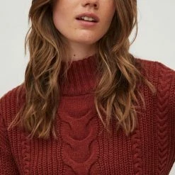 VILA VIOA L/S HIGH-NECK KNIT TOP - NOOS Dames Trui - Maat XS -Dameskleding Verkoop 550x825 576