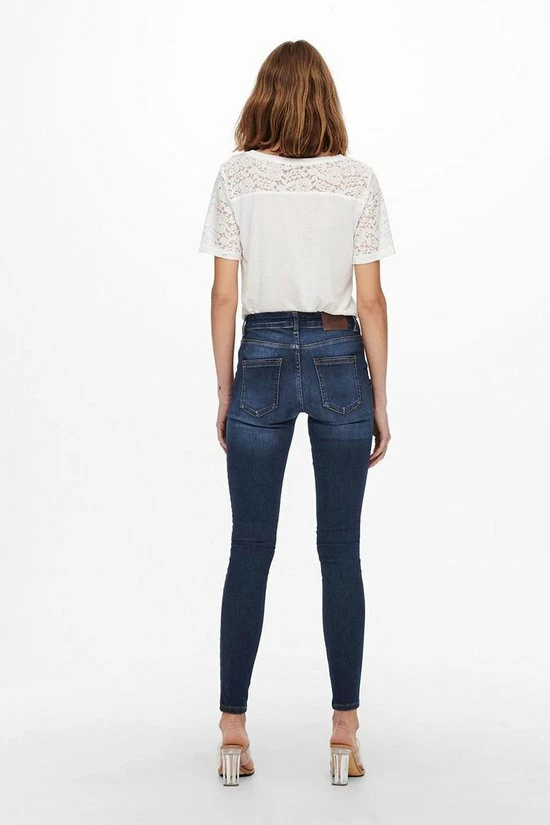 ONLY ONLBLUSH LIFE MID SK DNM REA837 Dames Skinny Jeans - Maat XL X L30 7 ONLY ONLBLUSH LIFE MID SK DNM REA837 Dames Skinny Jeans - Maat XL X L30 - Afbeelding 7