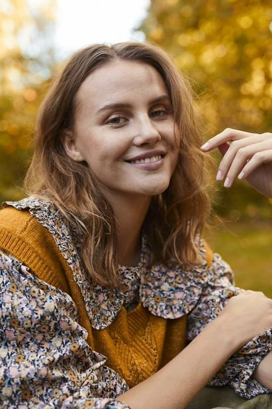 Saint Tropez Helle Spencer Praire Sand Melange Maat M 6 Saint Tropez Helle Spencer Praire Sand Melange Maat M - Afbeelding 6