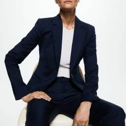 Mango Blazer Gestructureerde Colbert 37052881 69 Dames Maat - 38 11 Mango Blazer Gestructureerde Colbert 37052881 69 Dames Maat - 38 -Dameskleding Verkoop 550x825 599