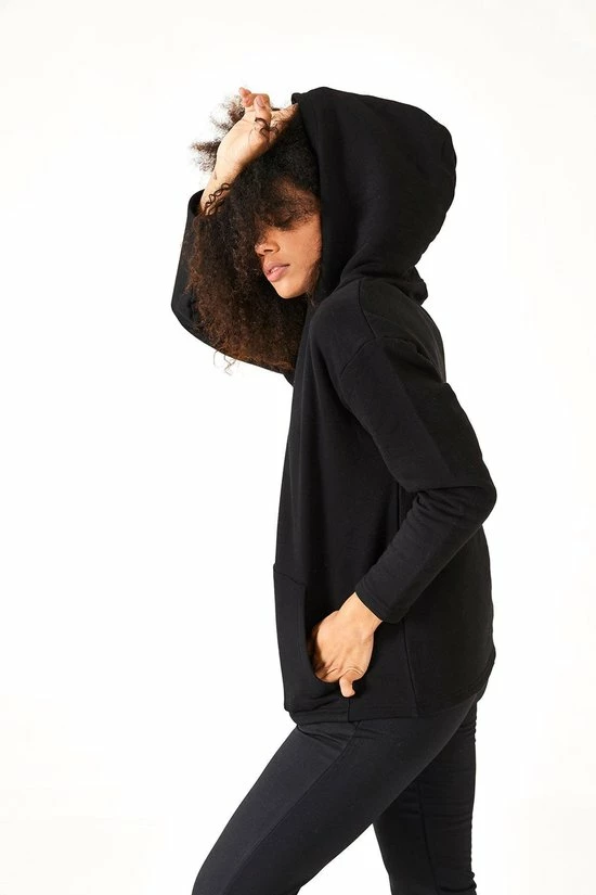 Cúpla Women's Oversize Comfy Hoodies Activewear Sportswear Streetwear Outdoors With Brushed Inside Fabric And Kangaroo Pocket 2 Cúpla Women's Oversize Comfy Hoodies Activewear Sportswear Streetwear Outdoors With Brushed Inside Fabric And Kangaroo Pocket - Afbeelding 2