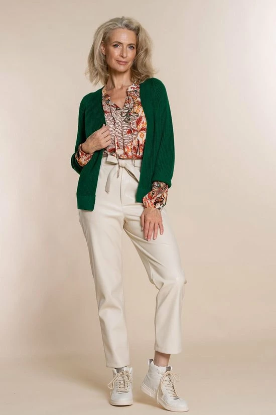 Geisha Vest Raglan Gebreid Vest 24700 10 000530 Dames Maat - S 2 Geisha Vest Raglan Gebreid Vest 24700 10 000530 Dames Maat - S - Afbeelding 2