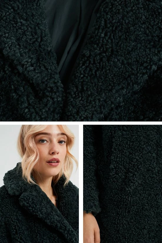 WE Fashion Dames Teddy Jas 5 WE Fashion Dames Teddy Jas - Afbeelding 5