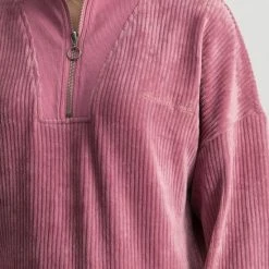 Colourful Rebel Litzy Rib Trui Roze Dames - Basic Fit - Katoen - M -Dameskleding Verkoop 550x825 68