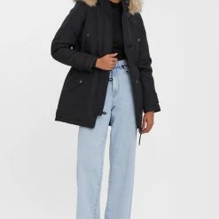 Vero Moda Jas Vmstorm 3/4 Parka 10272908 Black Dames Maat - XS 8 Vero Moda Jas Vmstorm 3/4 Parka 10272908 Black Dames Maat - XS -Dameskleding Verkoop 550x825 79