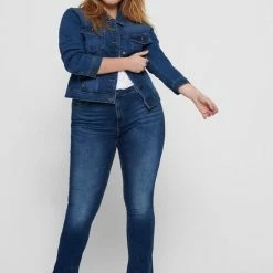 ONLY CARMAKOMA CARWESPA LIFE DENIM JACKET MBD NOOS Dames Jas - Maat 44 -Dameskleding Verkoop 550x825 81