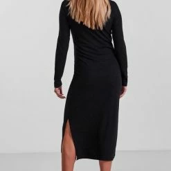 PIECES PCKYLIE LS O-NECK MIDI DRESS NOOS Dames Top - Maat XL -Dameskleding Verkoop 550x825 83
