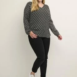 Kaffe Curve KColive Ami Blouse Dames Blouse - Maat 48 7 Kaffe Curve KColive Ami Blouse Dames Blouse - Maat 48 -Dameskleding Verkoop 550x825 98