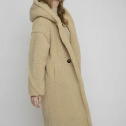 RINO & PELLE Long Hooded Double Breasted Coat Beach 36 5 RINO & PELLE Long Hooded Double Breasted Coat Beach 36 -Dameskleding Verkoop 550x826 10