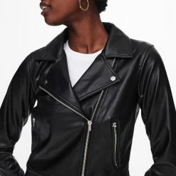 ONLY ONLBEST FAUX LEATHER BIKER OTW NOOS Dames Jas - Maat XXL
