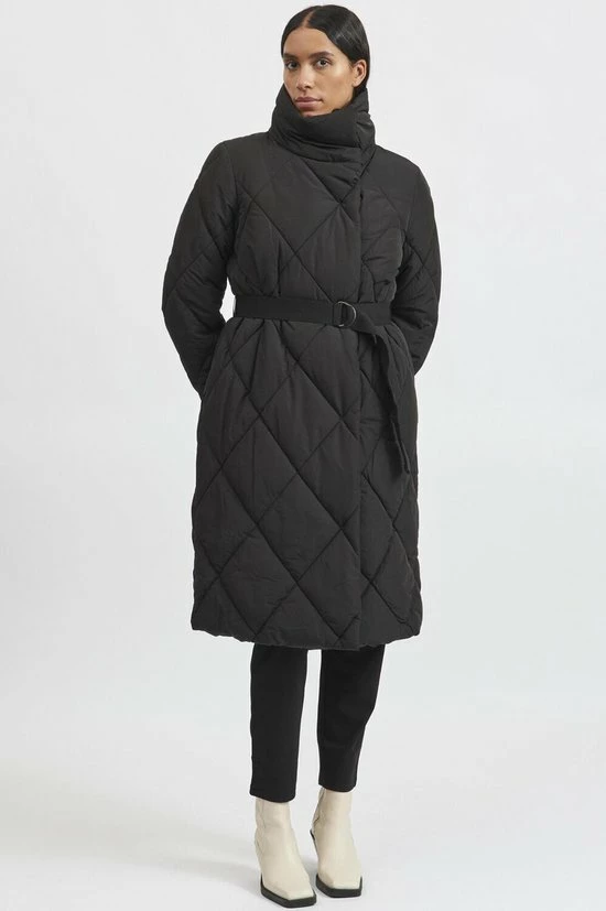 VILA VIWANAS QUILTED COAT/SU Dames Jas - Maat 40 3 VILA VIWANAS QUILTED COAT/SU Dames Jas - Maat 40 - Afbeelding 3