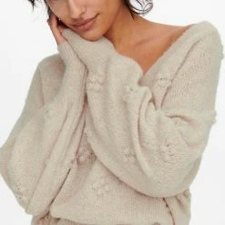 JDY JDYSIGRID LIFE L/S V-NECK DOT PULL. KNT Dames Trui - Maat L 12 JDY JDYSIGRID LIFE L/S V-NECK DOT PULL. KNT Dames Trui - Maat L -Dameskleding Verkoop 550x831 3