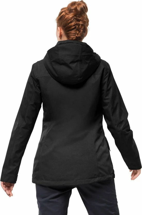 Jack Wolfskin Park Avenue Outdoorjas Dames - Black - Maat M 17 Jack Wolfskin Park Avenue Outdoorjas Dames - Black - Maat M - Afbeelding 17