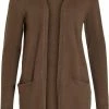 Vila Dames Vest - Bruin - Maat XS